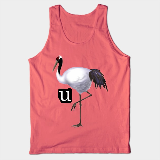 U-Crane Ukraine Tank Top by skittlemypony